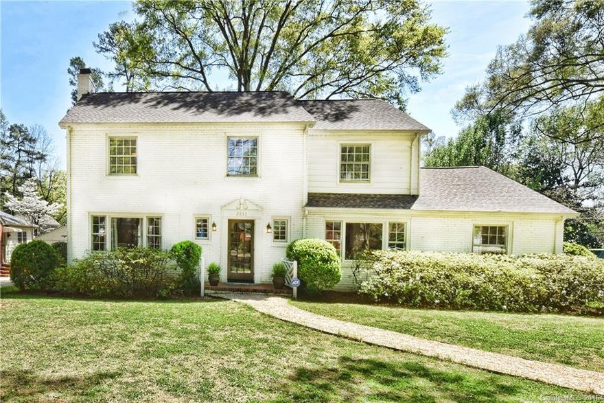 Classic, beautifully updated, painted brick home on most sought-after street in popular Sedgefield.  Gorgeous setting on huge corner lot. Tasteful finishes, tons of natural light, casual and formal gathering rooms, great flex space, generous storage & fantastic outdoor living!