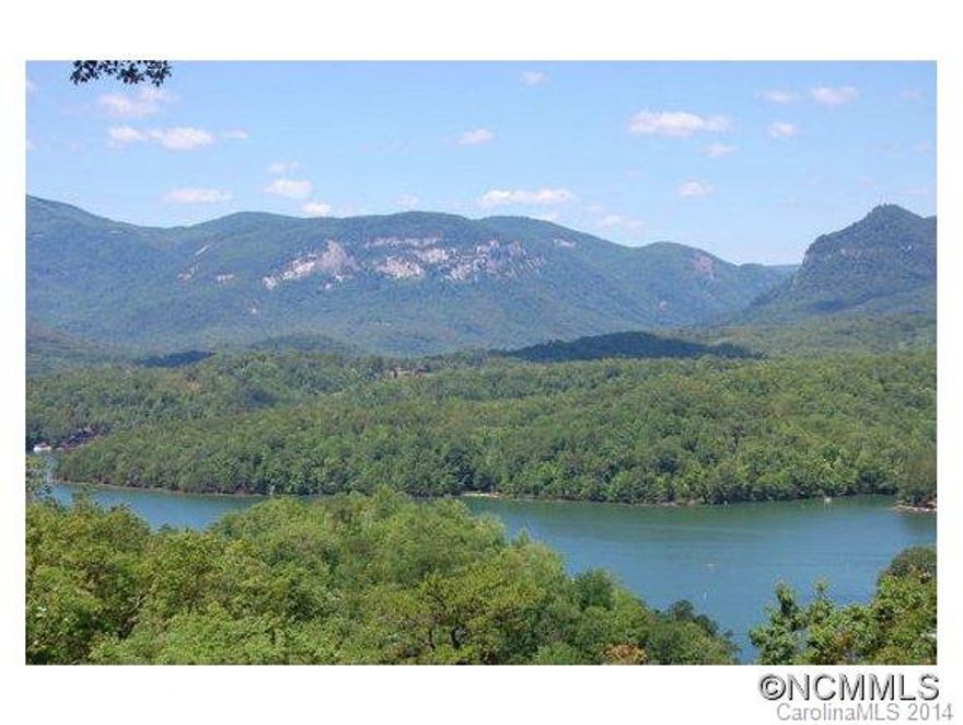 AMAZING,UP-CLOSE,180 DEGREE VIEWS OF LAKE LURE,CHIMNEY ROCK & UP HICKORY NUT GORGE!This property gives GUARANTEED,YEAR-ROUND,PRISTINE,UNOBSTRUCTED,PANORAMIC VIEWS OF PROTECTED STATE PARK MT TOPS & PRIVACY due to TREES &LOCATION.Only minutes to grocery/ restaurants/golf.Gated Drive.Large hardwood trees=shade!Access to(2)private lakes & Broad River included.Surveyed:All permits.Over $145k invested!See Virtual tour for video.OWNER/BROKER
