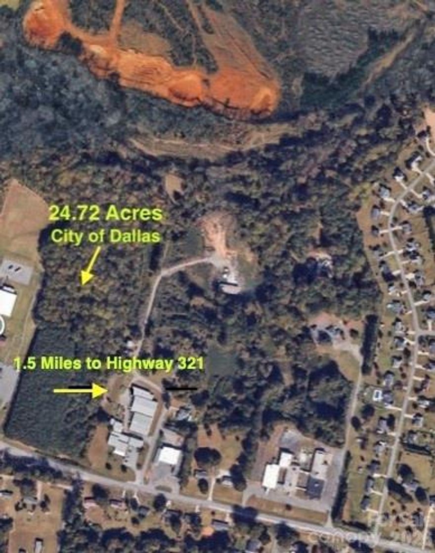 24.72 acres recently annexed into the City of Dallas and ready for development.  Conveniently located 1.5 miles from exit 12 on Highway 321, the property offers 420 feet of road frontage.  Zoned R-10, the site presents strong potential for residential development.  Please contact listing agent for map on water/sewer access points.  Listing includes six parcels.
