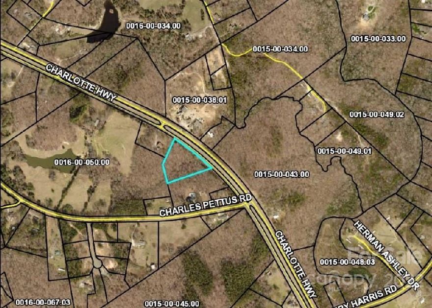 3 Acres on Hwy 521, subject to rezoning to business use, Present zoning residential, Excellent Frontage 500'x290'x205'x495' Just south of Carolina Lakes (Sun City) Sign on property, on right heading south.