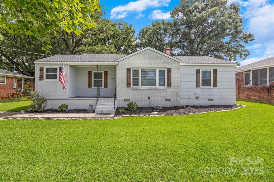 BACK ON MARKET AT NO FAULT OF SELLER! This warm, inviting, and well-maintained ranch home is situated right in the heart of Rock Hill and has lots to offer! Featuring a large fenced-in backyard that is perfect for household pets, backyard cookouts, gardening etc., original hardwood floors in bedrooms and hallway, custom cabinets, a remodeled laundry room with plumbing that could be converted into a secondary bathroom, HVAC/Furnace replaced in 2017 (with UV scrubbing light added to furnace) freshly painted interior, keyless entry, new kitchen flooring, remodeled bathroom and updated landscaping. Book your showing today!