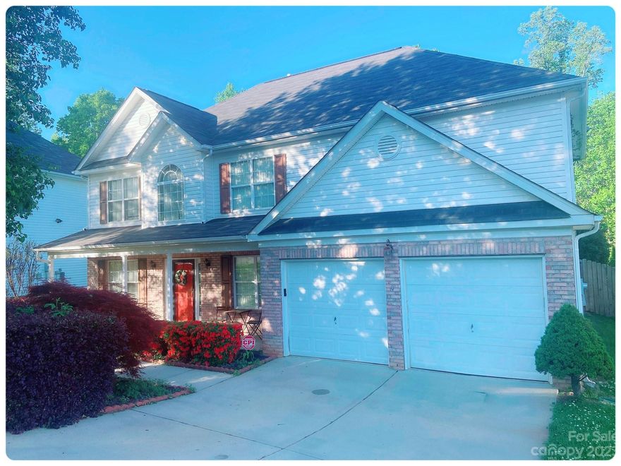 Come see this beautiful home to enjoy with NO HOA fees! This home comes with a downstairs additional bedroom with an attached full bathroom. The spacious living room is complimented with an exemplary fire place. The back door is equipped with a doggy door to a huge back patio and a shed used for anything your imagination can conjure up and is also has a completed privacy fence. Upstairs has 3 more bedrooms including a gorgeous owner's suite with a true sitting room. The owner's bath is a gateway to relaxation as it offers a beautiful full bed bath and a separate shower. This leads to the massive walk-in closet, a space made for plenty of clothing, shoes, storage, you name it. While the upstairs loft overlooks the foyer in the front, the other two bedrooms have vaulted ceilings. New AC/Heating system was added with upgraded and rerouted duct work and an extra return to maximize the airflow as it uses the a Nest thermostat system. Google fiber and the ring door-cam are already installed.