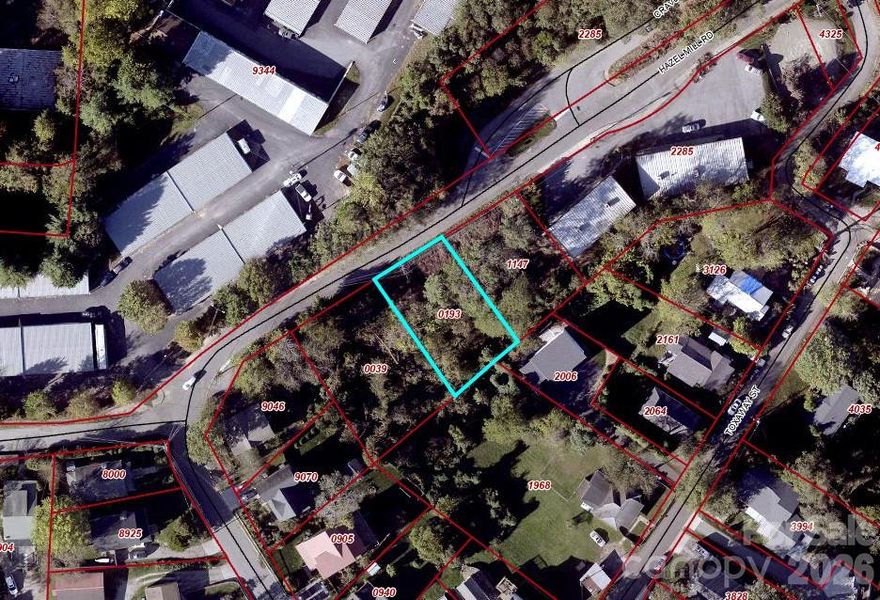 Building lot just outside of downtown Asheville.  Three lots in total.  Can be purchased together.