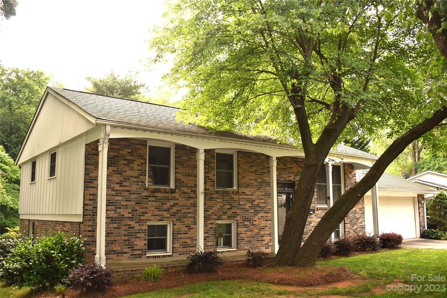 Well maintained 4 bed 2 bath split foyer home! The exterior features low maintenace brick/vinyl siding, covered front porch, newer roof (2011), large back deck, a pool deck that is set up for a 28' round above ground pool (wiring in place but pool not incl), screened in porch, updated insulated windows, storage building and so much more! The main level of the interior has three nice sized bedrooms, an updated full bath, formal dining room, updated kitchen with granite counter tops, and a large family room off of the kitchen for an open concept feel. The lower level offers great flex space and includes another bedroom, a bonus room, full bathroom and laundry room. The lower level would be perfect to use as secondary living quarters, office, gameroom, play room etc. This home has been well cared for and it shows, this is a MUST SEE!