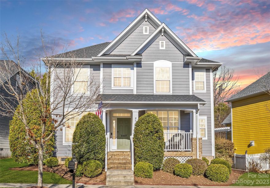 Location, Location, Location!!!  Who wants to live in Birkdale Village?   EVERYONE!!  Here's your chance to live in this fabulous, move-in ready home just steps away from the Birkdale Village shops, restaurants and activities!!!  Enjoy a lifestyle where you park your car and live in a place people want to visit.  This 2-story home is a must-see with 4 spacious bedrooms, 2.5 bathrooms & cozy living room featuring gas fireplace.  It's designed for comfort.  The eat-in kitchen is a dream with plenty of cabinets, granite counter tops, tile backsplash and a large pantry. Hardwood floors flow throughout the entire first floor. The inviting front porch is perfect for enjoying the neighborhood or relax under the beautiful pergola in your private, fenced-in back yard. Who needs a big back yard when you have the village just blocks away?? AND it’s pre-inspected!!  All this & a great commuter location just minutes to I-77 and Lake Norman. Don't miss out!! Seller is a licensed broker.