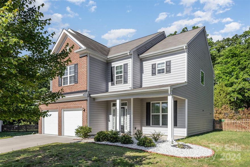 Charming 2018 Home in Marvin Ridge School District - Extended Warranties**

**Location:** Quiet cul-de-sac in Park Providence, builder's warranty until Nov 2028, and 12 month home warranty.

**Kitchen:** Modern with white granite countertops, soft-close cabinets, SS Whirlpool appliances, 5-burner gas range, island, walk-in and butler's pantry.

**Features:** 6" Shaw LVP flooring throughout the first level, front porch, and 12x18 rear patio.

**Master Suite:** Second-level luxury with trey ceiling, dual walk-in closets, tiled master bath.

**Additional Upgrades:** Epoxy-floored garage, updated landscaping with low-maintenance rocks, linoleum-floored attic.

**Backyard:** Fully fenced, pet-friendly, gardening space, newly planted apple tree.

**Convenience:** Second-level laundry/utility room. Ready for immediate move-in.