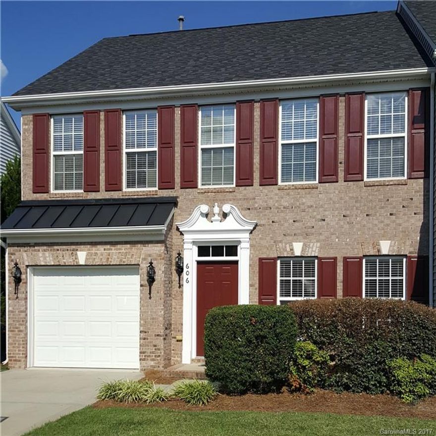 Beautiful town home in the desirable Sunset Point community of North Rock Hill. Built in 2005 and now complete with upgrades such as new hardwood floors, elegant granite counter tops and glass back splash. This three bedroom, two and half bath home with a beautiful sunroom is just shy of 2000 square feet. Live within walking distance of the  community pool and community picnic area on Lake Wylie. Boat storage area is also available for rent. More pictures to come.