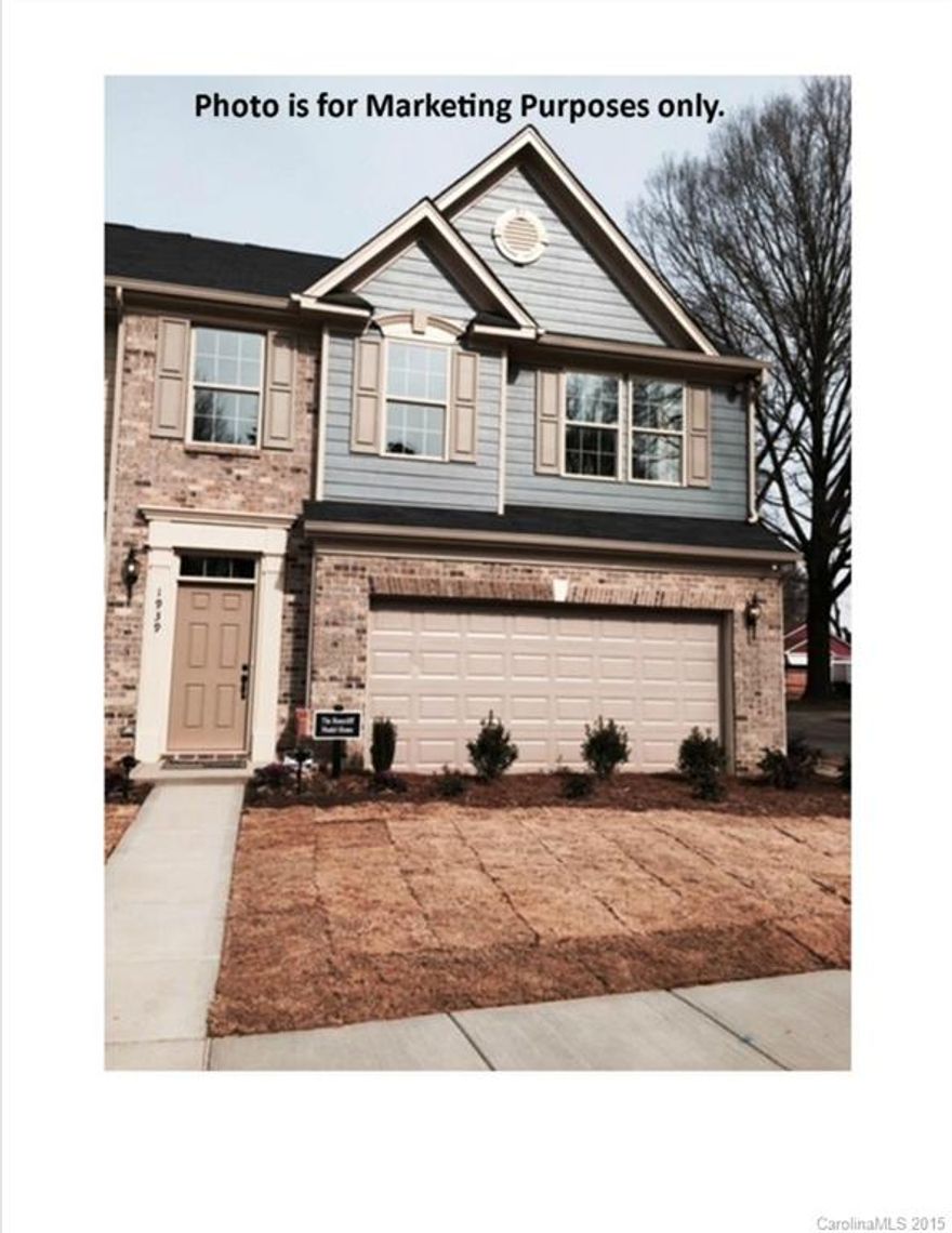 Here's your chance to own a brand new townhome in Uptown with 2-car garage! This home boasts over 1,700 sq.ft., 3 bedrooms, 2.5 baths, and comes with upgrades including hardwoods, granite countertops, 42" maple cabinets, stainless appliance package, tankless water heater, and more!! Homes is to be built with anticipated 1st quarter 2016 delivery date. Call for more information on how to make this home yours!!