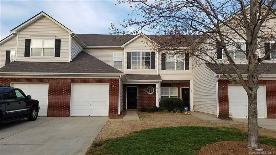 Move in ready condition with hardwoods on main floor & stairs, clean carpets; new Bosch dishwasher, light fixtures, ceiling fans, LG front loader laundry machines. Rooms have been freshly painted. The main floor has an open floor plan which is ideal for entertaining & gas fireplace. One car garage with work bench included. The townhouse backs up to the woods for added privacy & includes a patio ideal for grilling.  Easy access to Ballantyne, I-485, LYNX Blue Line light rail & Carolina Place Mall