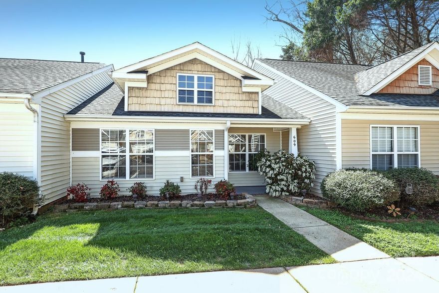 Great opportunity for those looking to own an adorable 2 bedroom/2 bath cozy and comfortable home in a prime location. This home features a well-lit living room with vaulted ceilings and natural light, a fully equipped kitchen, and a cozy (partially fenced) patio area perfect for outdoor relaxation. Beautiful Japanese Maple. Enjoy your private back yard to entertain and enjoy a peaceful setting. Conveniently located near shopping, restaurants, and other important amenities including Ebenezer Park, making it an ideal choice who value convenience and accessibility. Units do not come on the market often.  You will enjoy the community pool and lawn maintenance included. Home shows great.  HVAC 2022; roof replaced by HOA 2014 and water heater 2003 40 gall in attic. See tour:   https://catch-light-studio.seehouseat.com/2224743?idx=1 THIS PROPERTY IS A CONDO PER HOA.