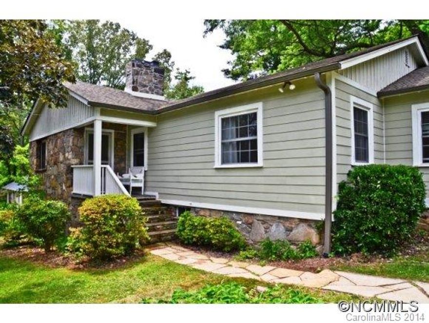 Enjoy this beautifully landscaped one-level-living home nestled in the forest yet so convenient to everything, hardwood and tile floors, cozy fireplaces, built-ins, in-law apt with beamed ceiling, large private deck in back to entertain or let the cares of the day drift away, dogwood, azalea, rhododendron, roses and even a strawberry bed are yours in this nature lovers paradise.