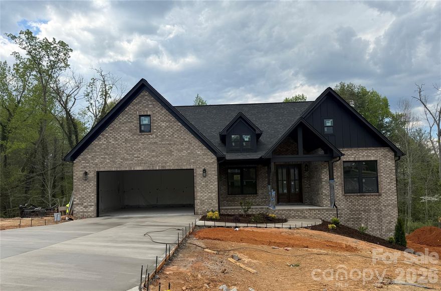 Welcome to this new construction 3-bedroom, 2full bath ranch home offering comfortable living and a functional layout. The main level features a spacious primary suite, along with a bright and open living room centered around a cozy fireplace-perfect for relaxing or entertaining.
The kitchen provides ample cabinet space and flows easily into the living area, creating a warm and inviting atmosphere. Two additional bedrooms and a second full bath offer flexibility for family, guests, or a home office.
Enjoy the ease of main-level living paired with practical design and comfortable spaces throughout. This home is ideal for anyone looking for convenience, charm and functionality all in one.
