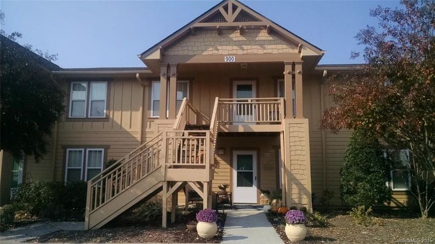 RARE ONE OWNER, LIVED IN ONE YEAR SINCE NEW & COMES FULLY FURNISHED. Just bring your tooth brush. Master bedroom has his & her closets, Master bath has walk-in shower,  Living room has fireplace with gas logs & vaulted ceiling with skylights,  light filled sunroom has pocket doors for privacy & lots of windows, home also  has LOTS OF CLOSET SPACE for storage. The front porch is covered and has a view of the pond, a one minute walk to the clubhouse & amenities. VERY CONV. to SHOPPING & DINNING.