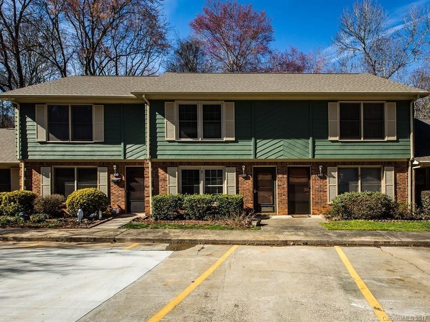 Remarkable value in Fort Mill! Move-in ready home with great schools and walking distance to Leroy Springs/Anne Close Greenway. Enjoy town home living with HOA provided lawn maintenance & pool access. Private back yard & 2 parking spaces. Fabulous location--stop looking & start unpacking today!