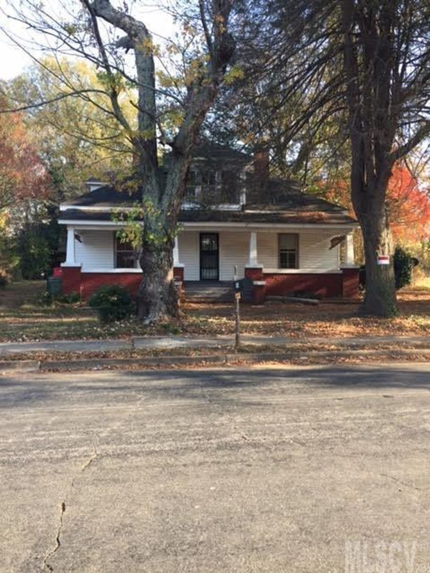Older home with new heat pump, new plumbing and wiring.. New bath fixtures, new paint, bonus room on second floor. .25 of an acre lot. Extra lot available at rear adjoining this one. Under tax value