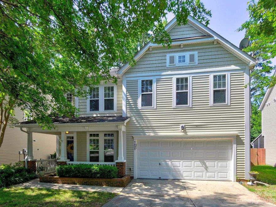 Welcome home to this wonderfully maintained home on the Cabarrus side of Highland Creek!  Downstairs boasts newer LVP, newer neutral paint (agreeable gray throughout the home) & stainless appliances.  Upstairs you'll find a large primary bedroom with WIC and large bathroom, two additional bedrooms and a loft with a large closet which has been converted into a small office.  Large, level, fenced backyard and just minutes to all the wonderful amenities Highland Creek has to offer including 4 pools, pickleball courts, tennis courts, tot lots and SO MUCH MORE!