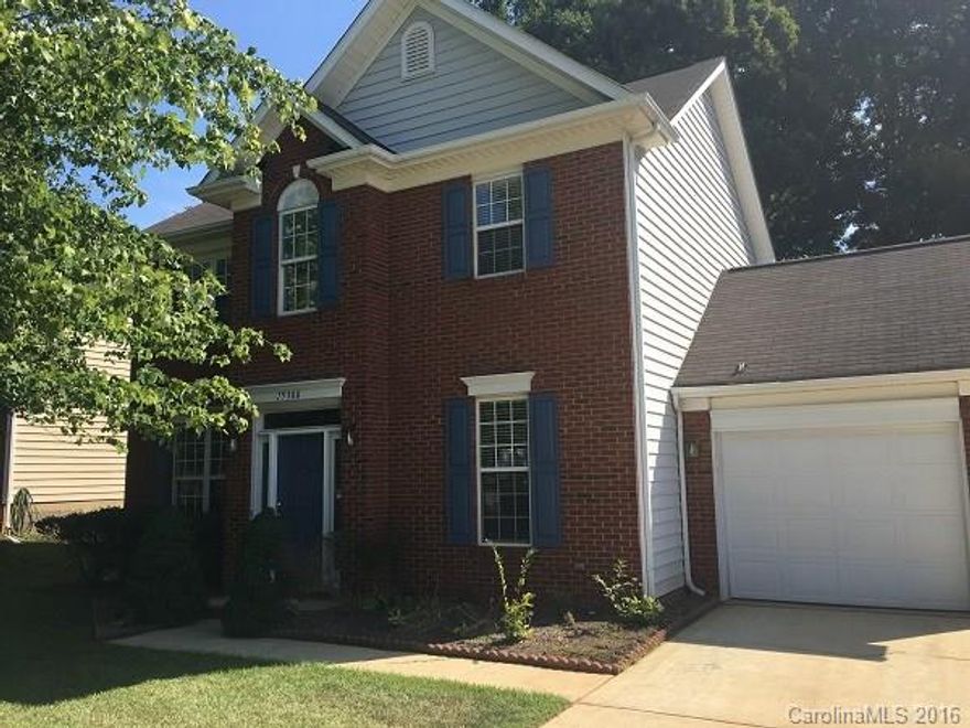 Beautiful brick front home. Hardwood in the foyer and tile flooring through-out main floor. Spacious living room with corner gas fireplace, Breakfast opens to a covered porch. Large master with garden tub, walk-in shower and 2 closets.