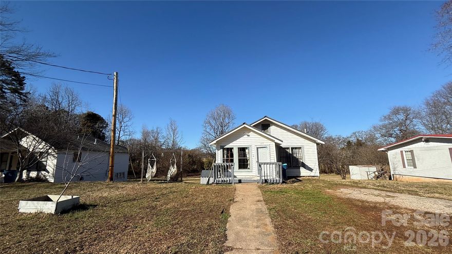 Fantastic opportunity here. With a little TLC this is a great home. There's a second room that is used as bedroom that has an exit that can't be counted as a bedroom legally, but can be used as you wish. There's a generous yard and a back porch that you can relax on as well. This could be a great investment/rental property or starter home to be had at a great deal. Sellers are motivated as well.