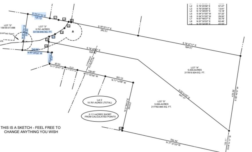 This parcel is to be at end of Abandon lane to left of road, pie shaped parcel (lot #3 in attached draft survey).  Being subdivided from bigger 10.76 acre parcel.  Lot is raw to be developed per future users vision.  Great location off Calamus Ponds Rd in up and coming Moncks Corner / Summerville area.  Great value for the price.  Lot has passed perc test on this parcel for 3 bedrooms septic with photo in attachments.
