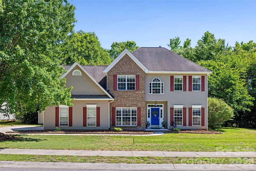 Welcome home to this warm and inviting 5-bedroom, 3-bathroom home offering nearly 3,000 square feet of comfortable living space on a peaceful dead-end street. Nestled on a .3-acre wooded lot, the backyard provides a private retreat complete with a spacious patio, 2 sheds, fire pit and pergola — perfect for relaxing evenings or entertaining guests.  

The thoughtfully designed floor plan features a bedroom and full bath on the main level, along with a formal dining room and versatile flex space to custom fit your needs. Upstairs, you’ll find four additional bedrooms including a spacious primary suite with a beautifully newly remodeled bathroom.  

Additional highlights include a side-load garage, oversized driveway, living room fire place, new fixtures and cozy charm throughout. Residents can enjoy a strong sense of community in a well established neighborhood. Enjoy exceptional neighborhood amenities including a pool with kitchen and party area, competitive HOA fees, playgrounds, basketball and picnic area as well as sidewalks throughout the community. Bethelfields also offers RV or Boat parking in a private locked lot for an extra annual fee. 

With access to award winning Clover schools and resident access to York County parks, this home offers the perfect blend of comfort, convenience, and community living.