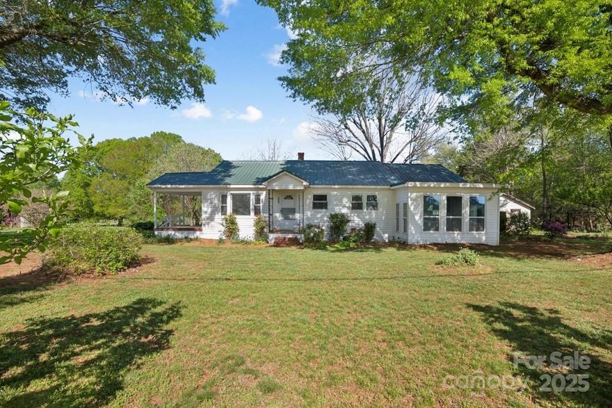 Charming 3-Bedroom Ranch on Nearly an Acre in Maiden – No City Taxes! This beautifully remodeled home is move-in ready and offers modern updates throughout. Featuring brand-new LVP flooring, updated kitchen with fresh cabinets, countertops, backsplash, and new appliances. The spacious living and dining areas are perfect for entertaining guests, while the generously sized bedrooms provide plenty of comfort. Located in a desirable area with easy access to Hwy 16, making commuting to both Charlotte and Hickory a breeze. Enjoy the tranquility of a large lot with no city taxes – the ideal combination of country living and convenience!