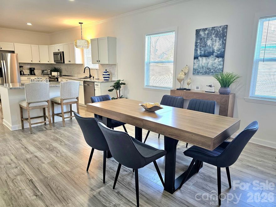 Discover the ideal balance of Uptown access, modern comfort, and long term value just minutes from Uptown Charlotte. This turn key, fully renovated home was completely redone in 2023 (Roof, HVAC, Plumbing, Electrical etc) and truly feels brand new, making it an excellent option for professionals, urban commuters, and investors.

No HOA
Prime location with quick access to Uptown, major employment centers, dining, nightlife, parks, and public transit

Currently a 5-star Airbnb with 15+ (and growing) reviews. Guests consistently rave about the location! everything from great dining to local activities is within 2 miles. Feel free to check out the Airbnb reviews to see what others have to say about the home. This home has proven income history and it is well suited for Airbnb, long term rental, or a primary residence with an easy daily commute. 

Located in 28205, one of Charlotte’s most sought after close in markets, the area continues to see steady appreciation and strong demand driven by its proximity to Uptown and popular neighborhoods such as Plaza Midwood, NoDa, and Chantilly.

Bonus: Sellers are offering the home fully furnished at no additional cost.