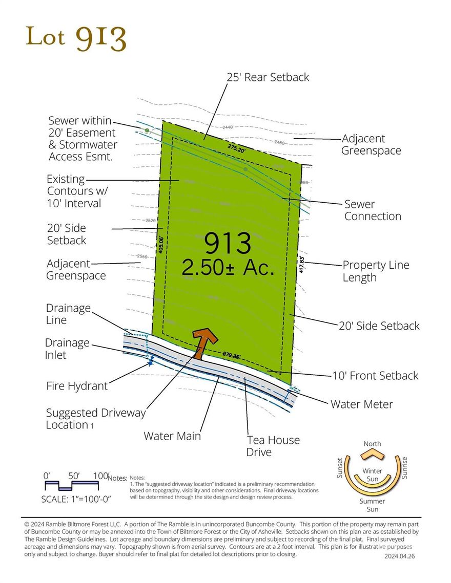Perched along Ducker Mountain's ridge, the long-awaited Tea House homesites from The Ramble are now being released. With an ideal balance of nature, community, and location, these special properties offer quiet luxury near the heart of Asheville. Nestled along Ducker Mountain's ridge, this property offers the potential of a uniquely framed view of downtown Asheville and the Biltmore Estate.  Soak in the surrounding landscape from the back deck of your dream home, or venture down the mountain and join in the Asheville action.