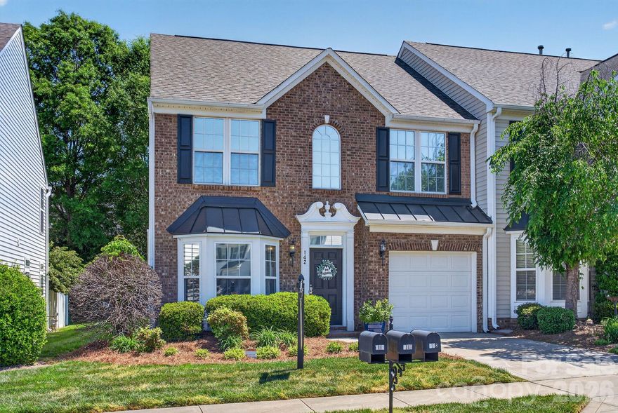Here is the one you have been waiting for in the desirable Autumn Cove community! Gorgeous End Unit Townhome with spacious primary on main featuring an updated, spa-like bath with dual sinks and walk-in closet.  Two-story, vaulted ceiling in oversized living room offers an abundance of natural light and space for everyone.  Your dream chef's kitchen has been upgraded to include a farmhouse sink, smart refrigerator, double ovens, luxurious cabinets and much more!  Upstairs features two large bedrooms, both with walk-in closets, a nice loft area - currently utilized as a family room, a separate office space, and an updated bath!  Community features include a playground, pool, and community boat storage.  Autumn Cove is located just minutes from Field Day Park which offers plenty of courts for the pickleball enthusiast and is your "go to spot" for enjoying outdoor activities.  Minutes to shopping, dining, and so much more.  This end unit townhome is THE ONE you've been waiting for!