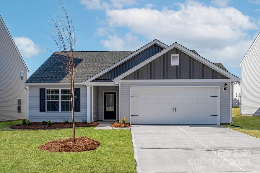 The Alamance is a three-bedroom one story home with enough space for all your needs! A gorgeous kitchen with tons of counter space and a breakfast bar overlook the living area. The chef-ready kitchen boasts stainless steel appliances, granite countertops, 36” upper wood cabinets with crown molding and more. The master suite is a highlight of this home. A large window allows for plenty of natural light to brighten up the space. The master bathroom includes a spacious vanity and a walk-in shower

By obtaining financing through our preferred lender take advantage of seller concessions, including Builder Paid Closing Costs and Interest Rate Buydowns. Plus take advantage of our Zero Down Bond Programs.