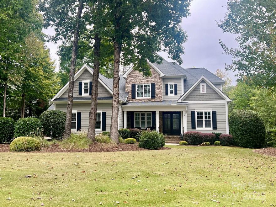 Gorgeous Custom Home in highly sought after Springfield neighborhood.  4/5 Bedroom 3.5 Bath home, Primary on the Main, Open Floor Plan, Main Floor Office and Laundry. Upstairs features 3 additional Bedrooms, 2 Full Baths, additional Bonus/Bedroom and another large Bonus with skylights  and wet bar.
3 Car Garage with Pool on Large Corner Lot backing to woods.  This home is immaculate and move in ready.