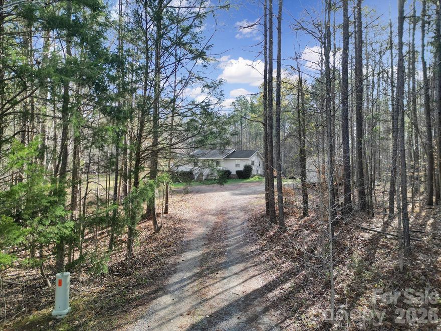 Home is being sold 'AS IS' condition. Features above ground pool and shed with power and separate breaker box. Roof approximately 2017 and hvac 2019. Lots of space to expand on over two acres.