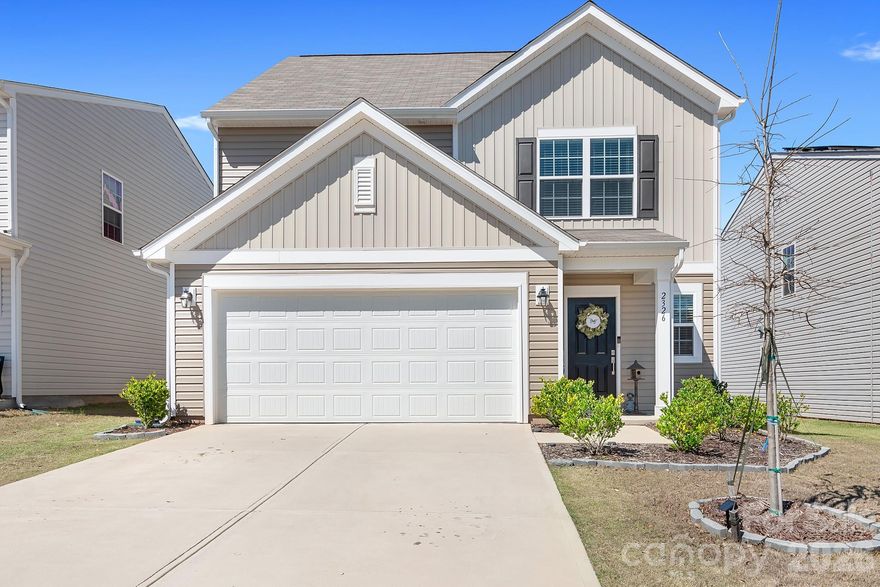 Why wait months to build when you can move into this nearly new 2024 home right now? Offering over 2,380 sq ft, 4–5 bedrooms, and a flexible layout designed for today’s lifestyle, this home checks all the boxes and then some. Need a home office? Extra bedroom? Playroom or media space? You’ve got it. The spacious loft and flexible floor plan give you options to fit your life, not the other way around. The main-level primary suite adds everyday convenience, while upstairs features four additional bedrooms and a full bath - perfect for guests or growing needs. With multiple bathrooms on the main level, entertaining is effortless. The heart of the home is a bright, open kitchen that buyers are loving with white cabinetry, quartz countertops, stainless steel appliances, a large island for gathering, and a walk-in pantry, all in a clean, timeless design. Step outside to a fenced backyard ready for summer nights, pets, or entertaining. Plus, you’re just a short walk to the community pool and cabana - bringing lifestyle and convenience together. Tucked into a peaceful setting, yet only 3–9 miles to shopping, dining, and everyday essentials and under an hour to Charlotte Douglas International Airport. Bonus: Refrigerator, washer, and dryer all convey - move in and start living immediately. Schedule an appointment to tour today!