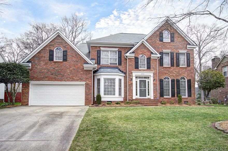 Location, Location - In the heart of Ballantyne/Blakeney Area. Don't miss this stunning home loaded w upgrades. Kitchen upgrades - granite countertops, SS appliances, upgraded lighting, insta hot & new faucet, butlers bar, built-in desk, full laundry room on main. Screen porch overlooking private backyard. Beautiful 2-story foyer. formal DR & LR, Huge Bonus room or it could be used as 5th BR. Baths upstairs w new ceramic tile. Hardwoods on main (except formal rooms) walking distance to shops.