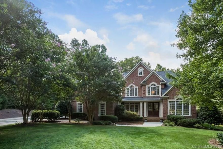 Exquisite home with so many beautiful decorator features. Kitchen has rich wood tone custom cabinets, built in china closet, 6 burner gas cooktop, warming drawer, double wall oven, granite, butler pantry w/ sink & wine frig.  2 story great room with stack stone fireplace, Master on main w/ fireplace; master bath w/separate vanities,spa shower &whirlpool tub. 2nd great room w/fireplace & master suite upstairs along w/2 spacious bedrooms.
Covered patio, outdoor kitchen & fireplace, fully fenced.