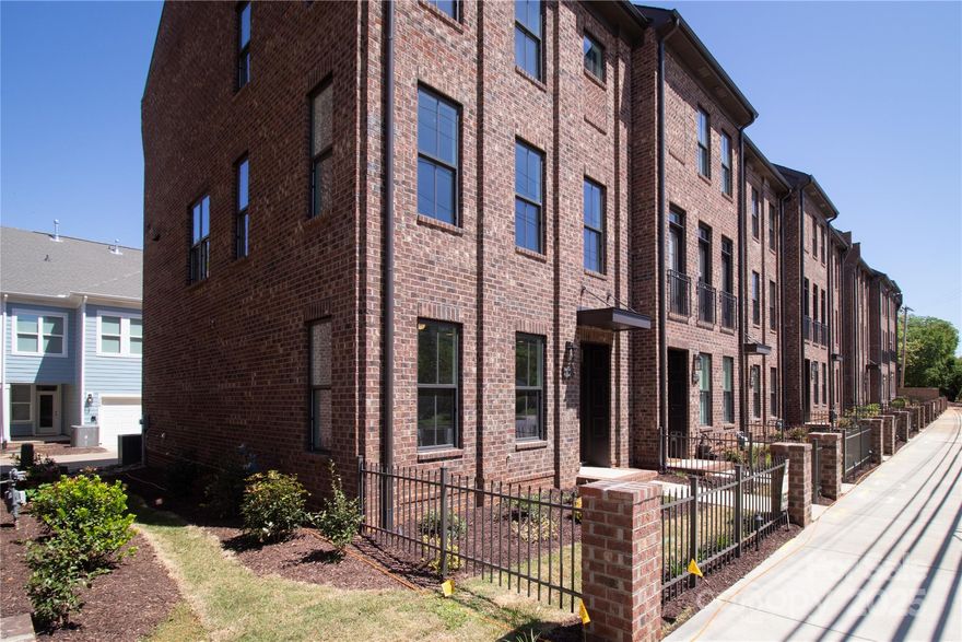 MOVE-IN READY-LAST 4 ALLSTON PLANS!  3 br, 3.5 ba, rec room, 2 car garage. Located in downtown Huntersville, discover the excitement of living at Walk23 with walkable access to restaurants, breweries, outdoor events, and future greenway connectivity. 9ft ceilings on all levels. Enter from the front courtyard or rear load 2 car garage to the first floor flex room/office with full bathroom & Walk-in closet. Kitchen has a central island, abundance of cabinets, balcony access, and flows into a large dining and living area. Upstairs is the owner's suite with large walk-in closet, dual vanities, and a spacious glass bench shower. Down the hall past the laundry are two bedrooms with a shared full bath. Walk23 will also feature future retail and office space. Plus, with quick access to I-77, commuting is simple and efficient. Move-in ready, seize the opportunity to own a new home in this prime location. *Please Note: overhead power lines are being relocated underground.