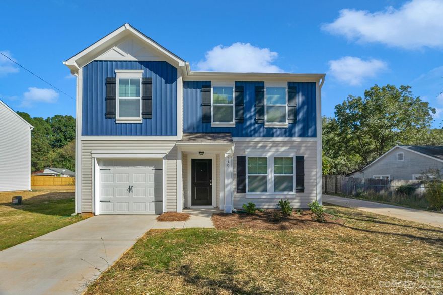 Check out this amazing 3 bed/2.5 bath New Construction home in great location with no HOA! Buyers will love the open floor plan with neutral color palette and LVP flooring! Large family room with plenty of natural light opens to the kitchen w/ crisp white cabinetry, granite countertops, stainless appliances, walk-in pantry, spacious center island and breakfast area! Half bath for guests and access to the one car garage are just off family room. Sliders lead out to the backyard with patio and level backyard, great for entertaining. Upper level features a primary suite with walk-in closet and spa like bath, 2 additional bedrooms, another full bathroom, conveniently located laundry room and flexible loft space that can be used so many ways! This home is just minutes to restaurants, shops, recreation and all the great things Downtown Mooresville has to offer! THREE neighboring new construction homes are all available for purchase now! No HOA!