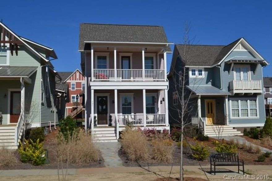 Gorgeous home in Riverwalk with a porch over porch plan! Nice open layout with built-ins and fireplace in GR great for entertaining.  Amazing kitchen perfect for household chef!  Large granite work island with breakfast bar, stainless appliances, and huge pantry! Large laundry room with granite folding table on the main!  Relax in private as you enjoy your cup of tea in the breezeway! Great access to shopping, dining and walking trails!