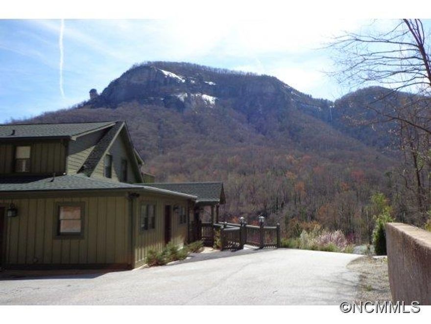 Bring All Offers! Absolutely one of the most stunning views of Chimney Rock and Hickory Nut Falls. The possibilities are endless as this remodeled home offers over 4500 sq ft of heated area. Sellers are motivated and considering all offers.