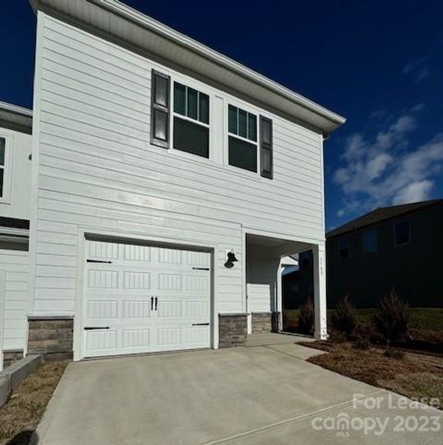 Welcome to Georgetown Crossing in Kannapolis, NC! Move right into this freshly built, energy-efficient 3-bedroom, 2.5-bathroom townhome with a convenient 1-car garage and included washer and dryer.

1 YR FREE INTERNET SERVICE PROVIDED!!! 

Inside, experience the contemporary charm with features like linen cabinets, stylish smoky grey granite countertops, cool-tone EVP flooring, and textured carpet. The primary suite boasts dual sinks and a spacious walk-in closet for your convenience.

Nestled in the vibrant communities of Concord and Kannapolis, Georgetown Crossing provides easy access to premier shopping, dining, and entertainment options. Walk to Cabarrus County schools and enjoy swift connectivity to I-85.

This home goes beyond aesthetics, incorporating innovative elements designed to amplify your savings, well-being, comfort, and peace of mind. Seize the chance to embrace a modern and energy-conscious lifestyle. Don't wait – make Georgetown Crossing your home sweet home!