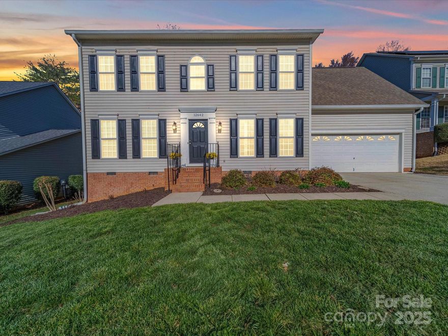 Spacious 4bed 2.5 bath home offers comfort and functionality, with thoughtful updates throughout.
You’ll love the hardwood floors (2014) throughout the main level and elegant crown molding. French doors open to a versatile office or dining room. The large living room is filled with natural light, and flows nicely into the eat in kitchen with stainless appliances, and a large island for extra meal prep space.
The primary suite is truly a retreat, featuring new LVP flooring (2024), large walk-in closet, and en-suite bath. New carpet (2024) throughout the spacious upstairs bedrooms, with a convenient laundry room. A walk-in attic provides plenty of extra storage.
Step outside to enjoy the newly built deck and stairs (2023), perfect for relaxing or entertaining. Major updates include two HVAC units replaced in 2020 & 2021, giving you peace of mind.
The extra-deep garage is a standout, featuring a large workbench and a laundry sink for added convenience.
Schedule your showing today!