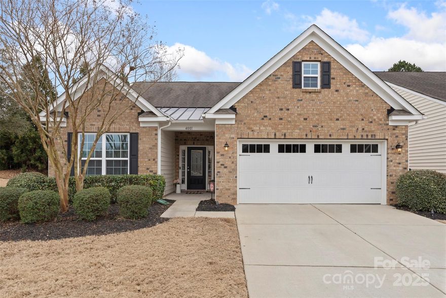Discover the perfect blend of comfort and convenience in this stunning home, nestled in the highly sought-after Carolina Reserve community. Designed for effortless single-level living, this home features an oversized kitchen island, stainless steel appliances, and a spacious primary suite complete with a large walk-in closet and a luxurious en-suite bathroom.
Unwind on the screened porch, ideal for tranquil evenings, or gather around the outdoor firepit for cozy nights under the stars. A versatile bonus/flex room provides additional space to suit your needs, while two full bathrooms ensure comfort for all.
Enjoy resort-style amenities, only minutes away!! Including a pool, Scenic Walking Trails, Playground and a Vibrant 
Clubhouse. Don't miss this opportunity to experience the best of Carolina Reserve living!