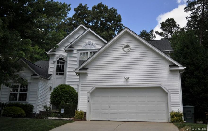 This beautiful home is conveniently located close to shops, restaurants, and the Mooresville Golf Course. Spacious kitchen with custom cabinets, new granite countertops, and new ceramic tile flooring. Informal breakfast area, formal dining room with vaulted ceiling, 2-story great room with gas log  fireplace, 1st floor master with luxurious bath and oversized  closet, beautiful sunroom, patio with stone wall surround, and workshop with electric service.