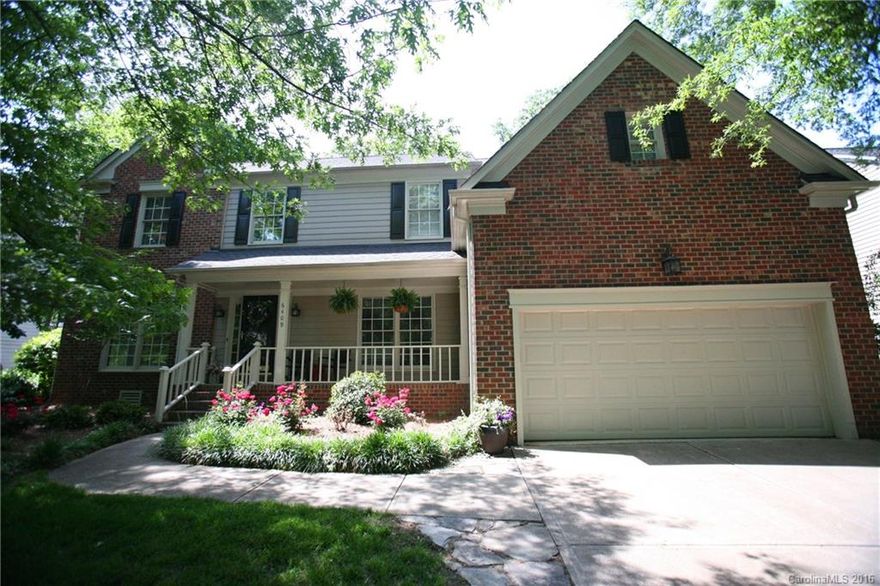 What an awesome home in popular Highland Creek on a wooded, flat lot.  Tons of upgrades in this home including true hardwoods on the main level, nice office overlooking the back yard, large dining room, stunning great room with fireplace, screened porch and nice deck.  Incredible master suite with master bath completely remodeled in 2016! Private sitting room off of master bath is a wonderful space for a nice dressing room or ladies office.  This one won't last long!