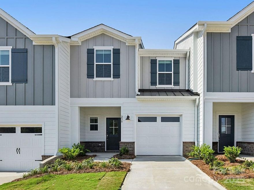 Brand new, energy-efficient home available by Sep 2025! Prep dinner at the kitchen island while mingling with guests in the open-concept great room. Upstairs, the spacious primary suite features dual sinks and a walk-in closet. A convenient second-story laundry simplifies the chore. Coming soon to Fort Mill, SC, our new community brings low-maintenance, energy-efficient three-story townhomes to the area. Whether you're enjoying date night at Kingsley, exploring local breweries in downtown Fort Mill or shopping the latest trends at Baxter Village, there's no shortage of things to do. Each of our homes is built with innovative, energy-efficient features designed to help you enjoy more savings, better health, real comfort and peace of mind.