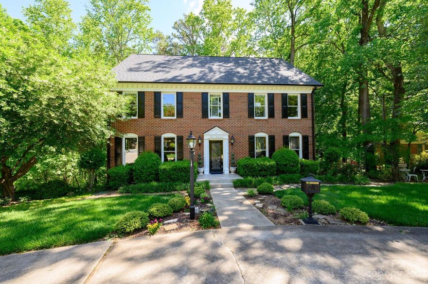 Experience timeless elegance in this stunning 2-story brick home on a corner lot with over 1.17 acres. With 3,426 sq ft of living space, this residence boasts 3 beds, 3.5 baths, walk-in closets, and a partially finished spacious basement with abundant storage space. Built in 1991, it exudes charm and character. The well-appointed interior flows seamlessly, showcasing a living room, formal dining room and a chef's eat in kitchen that opens to the great room with fireplace. The tranquil primary suite provides a serene retreat. Outside, the two decks invite you to relax amidst picturesque surroundings. Conveniently located in North West Hickory, this home offers privacy and accessibility - mere blocks to shopping, dining and professional services. Don't miss this exceptional property embodying classic charm and modern convenience. Schedule a viewing today!