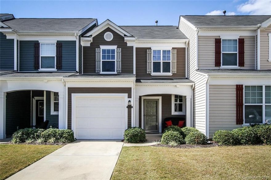 Hurry! This beautiful home in desirable Fort Mill School district is ready-to-move-in condition and won't last! 2 Bedroom/2.5 Bath Townhome is in desirable Catawba Village. Open floor plan. Kitchen w/42" cabinets & plenty of counter space. Family room w/gas fireplace. Master with large walk-in closet. Master bath has dual sink vanity, garden tub & linen closet. Spacious second bedroom with large closet. Attached garage. Covered patio with storage closet. Great family neighborhood with clubhouse,