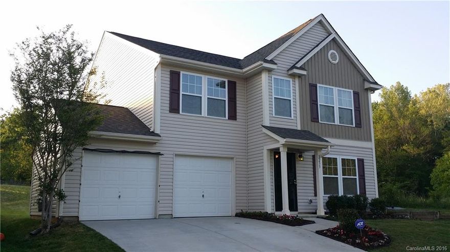 Immaculately maintained, Move in ready, 4 BR 2.5 bath home at end of street.  Want an OPEN FLOOR PLAN?  Than look no further. Terrific layout for entertaining large groups. Beautiful kitchen and master bath.  Master bath features separate garden tub and over-sized stand up shower.  Dual vanities. Walk in closet in master suite. Nice sized secondary bedrooms. Home has very functional floor plan overall. Great location as convenient to Harrisburg or Charlotte- a mile from I-485. MUST SEE! Hurry!!