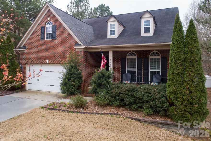 Immaculate and gorgeous inside and out!  1.5 story home in sought after Heritage Hall in Indian Land near Ballantyne and Fort Mill.  Three bedrooms (two on the main level) and 3 full baths!  Gleaming hardwood floors in the common areas with open floor plan and lots of natural light.  Large Great Room with soaring ceiling, surround sound and stone fireplace, overlooking the beautiful professionally landscaped yard with salt water pool, hot tub, firepit and irrigation.  Lovely formal dining room and eat in kitchen!  Kitchen has lots of storage with high-end cabinetry, solid surface countertops, custom backsplash and lots of windows and french door.  Large primary retreat is tucked away on the main level, with luxury bath, great storage and large walk in closet.  Secondary bedroom down has full bath nearby as does the third bedroom off a small loft upstairs.  Amazing walk in attic storage off upstairs bedroom.  This is a must see floor plan not to mention the resort like outdoor living area!  Low Lancaster County taxes!  Close to dining, shopping, and schools!