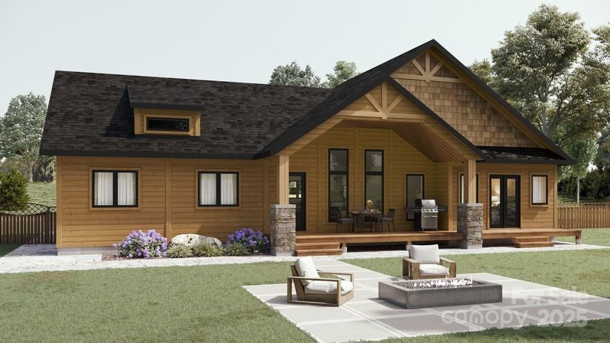 The Orford is a charming Craftsman-style home with 4 bedrooms, 2 bathrooms, and 1 powder room, offering 1,983 sq. ft. of open-concept living space. The spacious kitchen with a large island flows seamlessly into the dining and living areas, perfect for entertaining. The primary suite features a walk-in closet and ensuite, with three additional bedrooms and a second full bath. A 298 sq. ft. garage, modern finishes, and large windows complete this beautifully designed home. Located on 2 acres, this lot in Lakeside Reserve offers some of the best amenities on Lake Rhodhiss. Welcome to luxury lakeside living just a short drive from Hickory, Morganton and many other WNC destinations. Home to be built. Design and pricing subject to architectural review and approval. Floor plans and finishes can be customized or modified to suit buyer’s preferences.