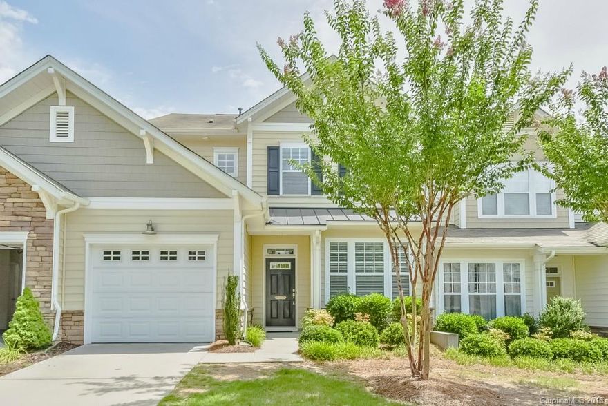 Superb floor plan w/great flex space. Master on main w/spacious bath. Kitchen w/all appliances, lots of 42" cherry cabinets & with ample granite counter space. Formal dining room. Vaulted greatroom w/gas fireplace and  patio to enjoy this peaceful neighborhood. 2 good size bedrooms and wonderful large loft/recreation room upstairs. Washer & dryer included. Enjoy all amenities Tega Cay has to offer.